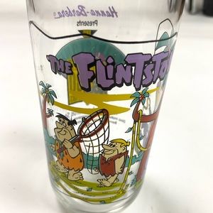 Vintage 91 The Flintstones Glass